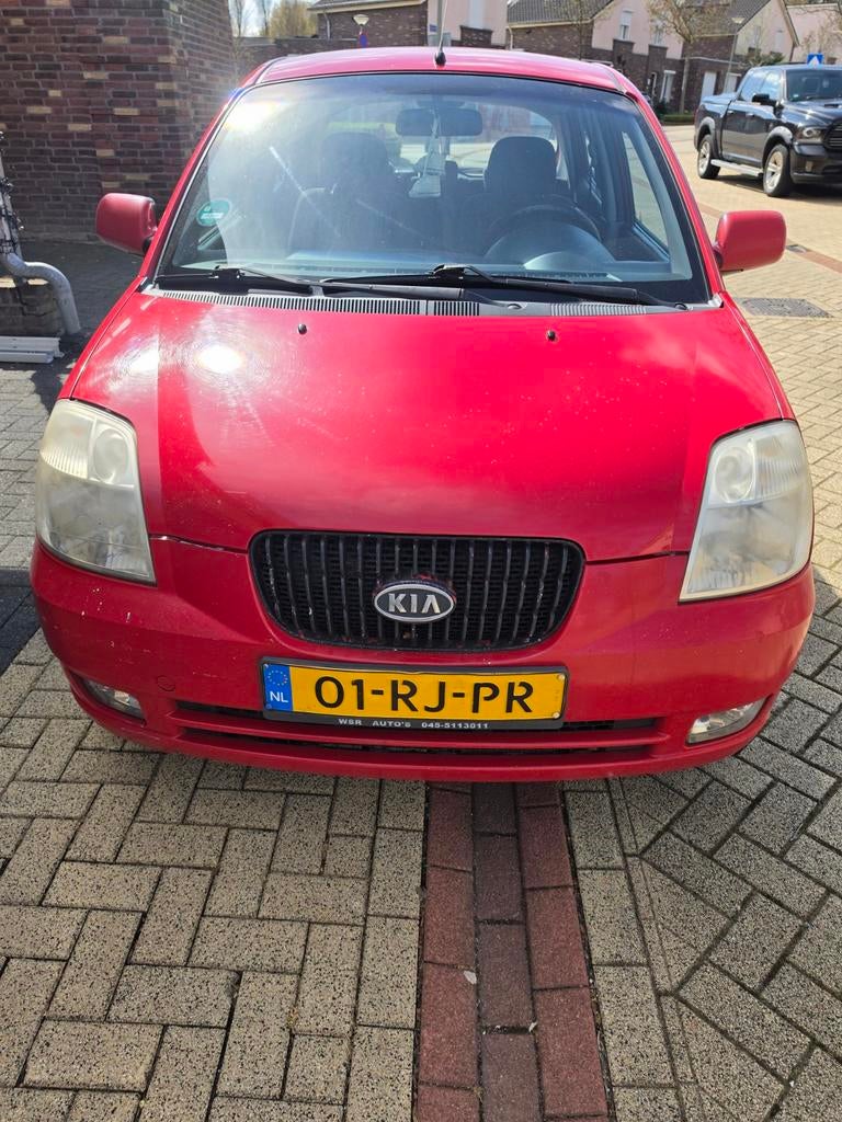 Kia Picanto 1.0 2005 Rood, Auto's, Kia, Particulier, Picanto, Airbags, Airconditioning, Alarm, Centrale vergrendeling, Elektrische buitenspiegels
