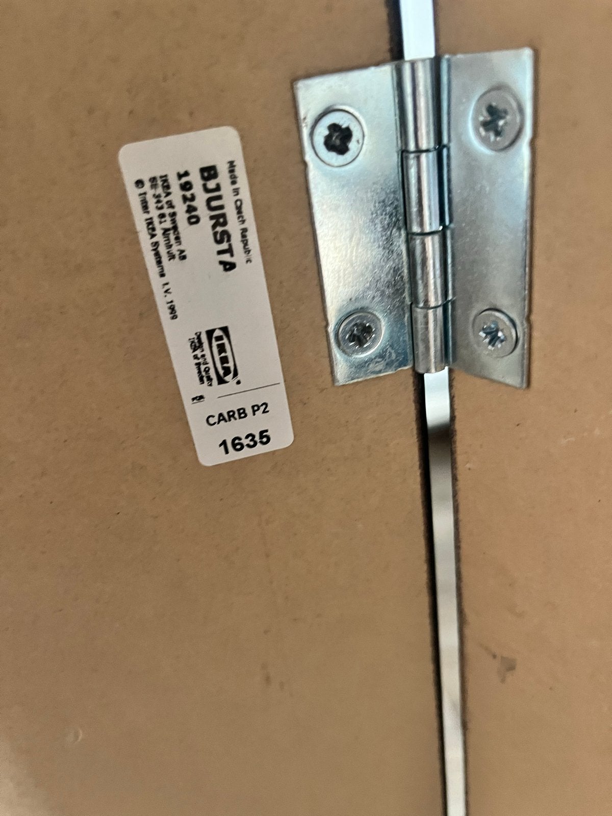 IKEA Bjursta Eettafel - Zwart, uitschuifbaar, Ophalen, Gebruikt, 100 tot 150 cm, 50 tot 100 cm