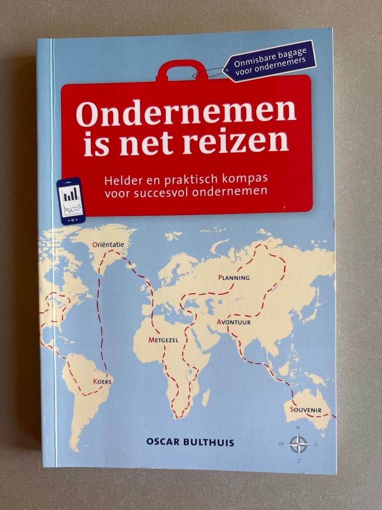 Ondernemen is net reizen - Oscar Bulthuis, Ophalen of Verzenden, Zo goed als nieuw, Management