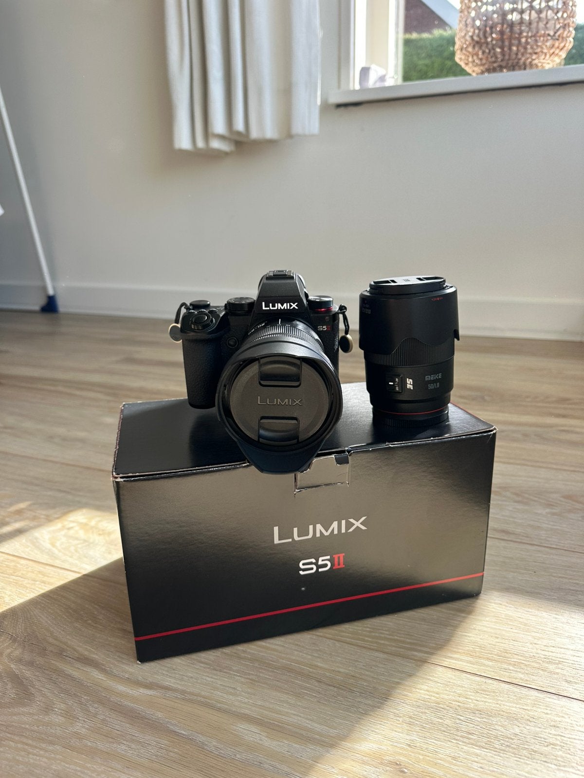 Panasonic Lumix S5 II camera | 2 lenzen + 2 Lexar SD-kaarten, Ophalen, Zo goed als nieuw, Overige Merken, 8 keer of meer