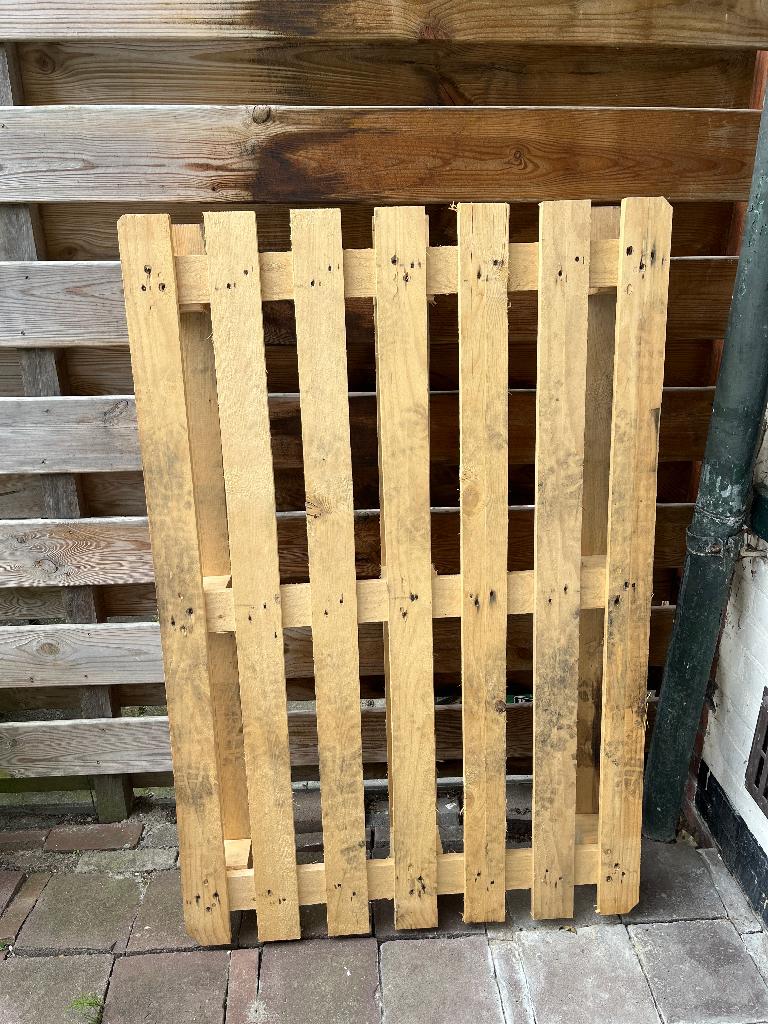 Pallet, Ophalen, Gebruikt, Minder dan 25 mm, Minder dan 200 cm