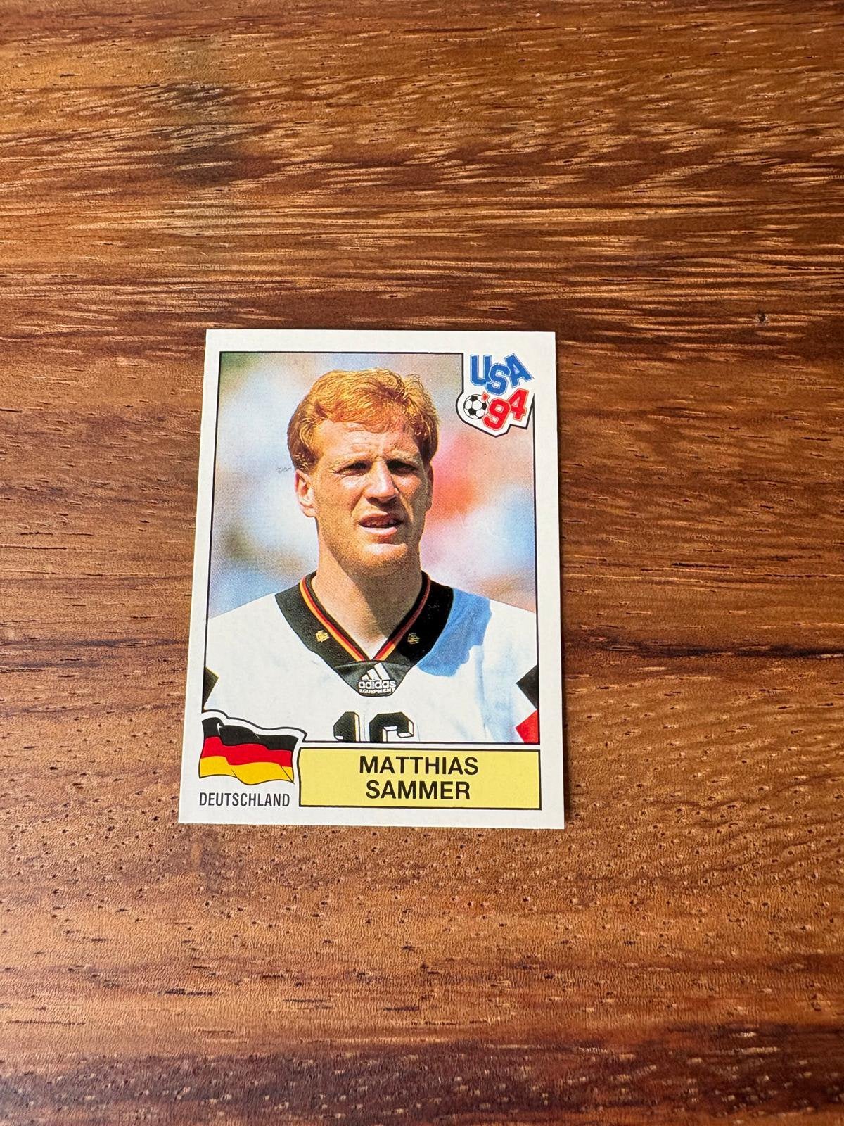 Panini USA 94 Matthias Sammer Sticker/Plaatje, Ophalen of Verzenden, Zo goed als nieuw, Sticker
