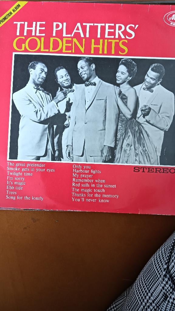 The platters golden hits, Inclusief binnenhoes, Ophalen, Gebruikt, 12 inch