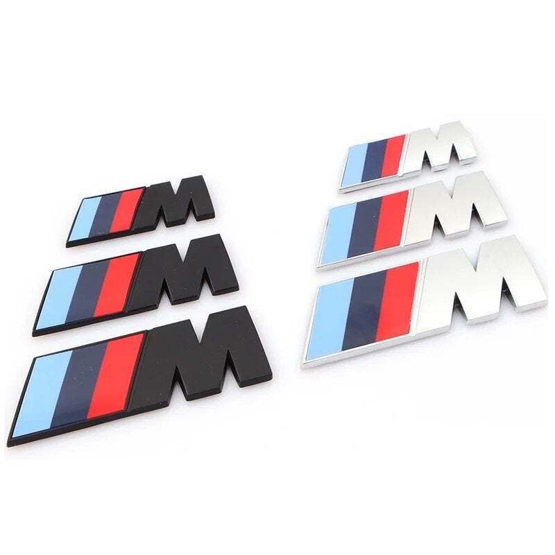 BMW M Power Logo Zilver Chroom - Nieuw, Ophalen of Verzenden, Nieuw