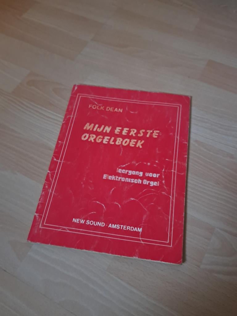 Mijn Eerste Orgelboek - Leerboek Elektronisch Orgel, Ophalen of Verzenden