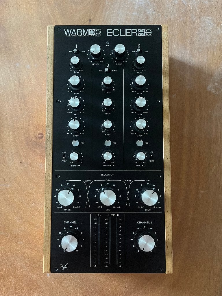 Ecler Warm2 dj rotary mixer, Muziek en Instrumenten, Ophalen of Verzenden, Zo goed als nieuw, Minder dan 5 kanalen, Microfooningang