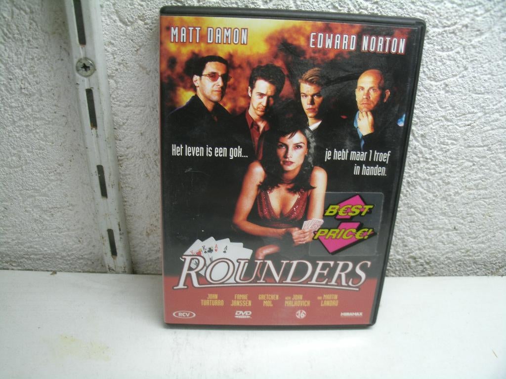 dvd 206b rounders, Alle leeftijden, Ophalen of Verzenden, Zo goed als nieuw