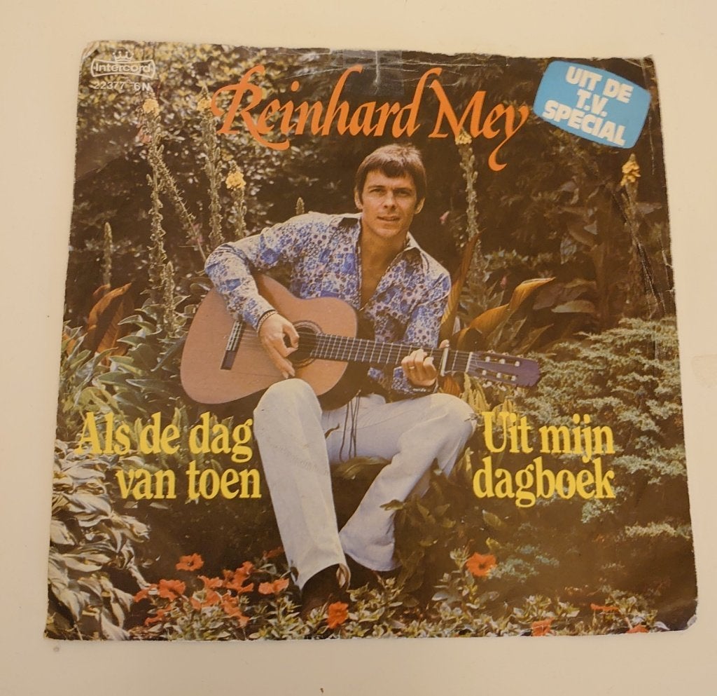 Reinhard Mey - Als de dag van toen Mooie vinylsingle, Gebruikt, Remastered, Verzenden, Overige genres