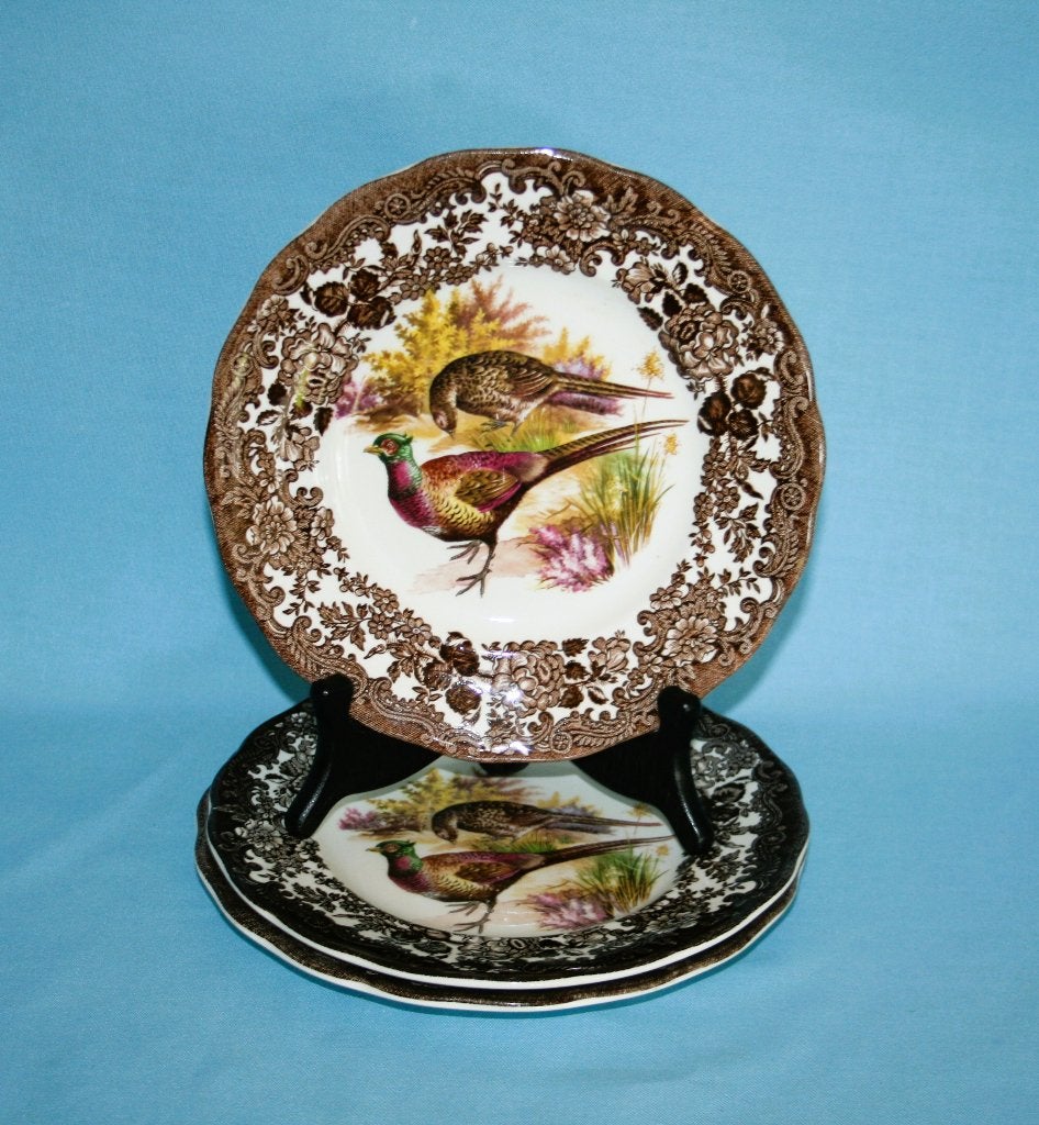 Royal Worcester Palissy " Game Series " Borden 18cm - Fazant, Royal Worcester, NVT, Ophalen of Verzenden, Zo goed als nieuw