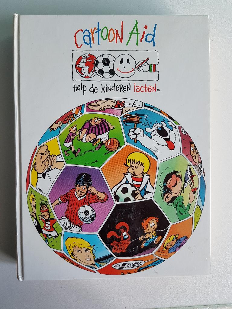 Cartoon Aid 1990, goede staat, Eén stripboek, Ophalen of Verzenden, Zo goed als nieuw
