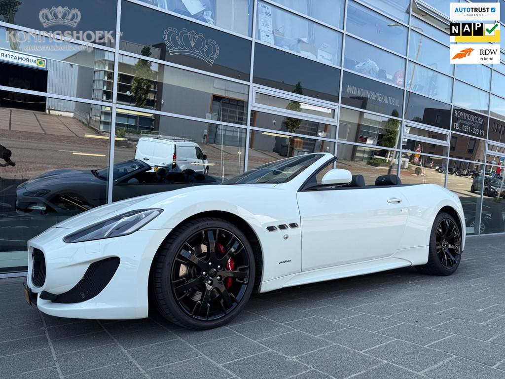 Maserati GranCabrio 4.7 Sport, Auto's, Automaat, Euro 5, Achterwielaandrijving, Automatische klimaatregeling