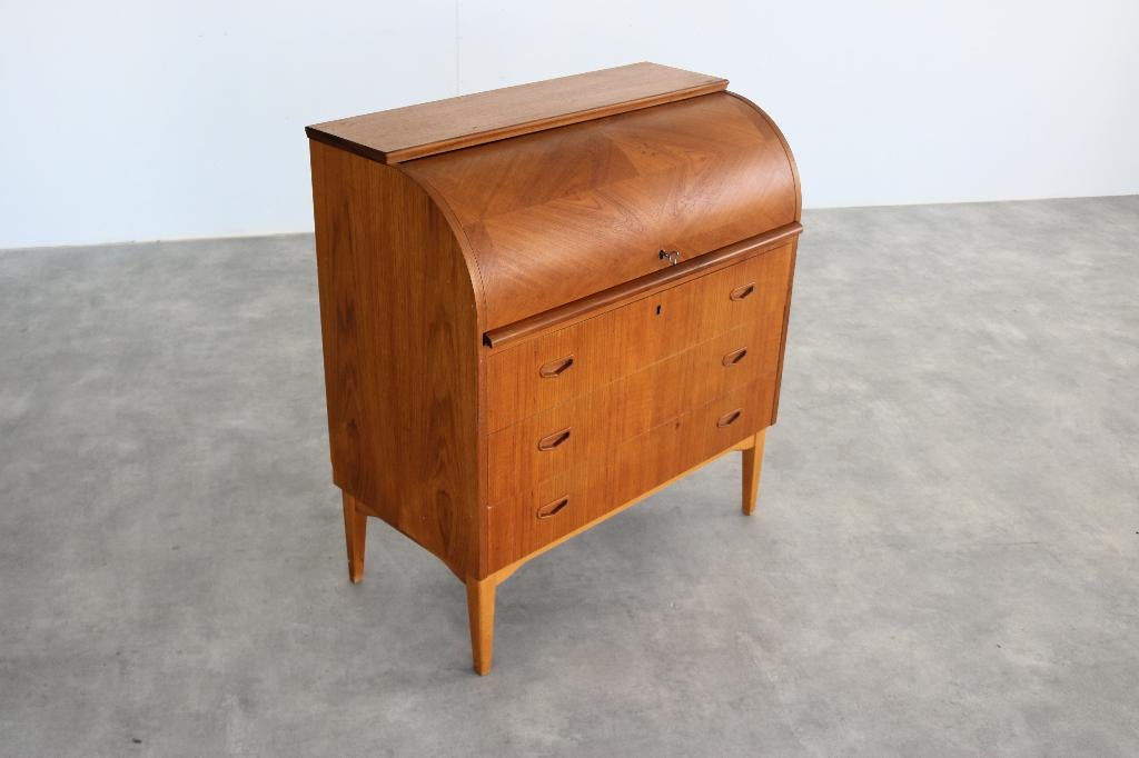 vintage secretaire | bureau | SMI | Zweden, Gebruikt, ., Ophalen of Verzenden, .