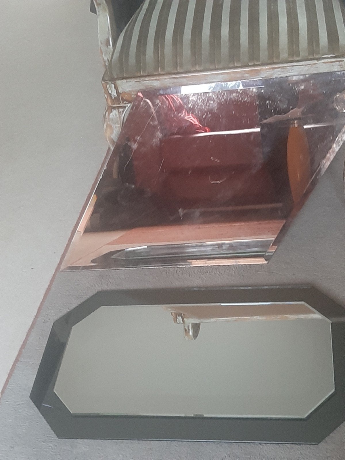 Exclusief spiegels facet  geslepen, Huis en Inrichting, Woonaccessoires | Spiegels, Ophalen of Verzenden, Rechthoekig, Minder dan 50 cm