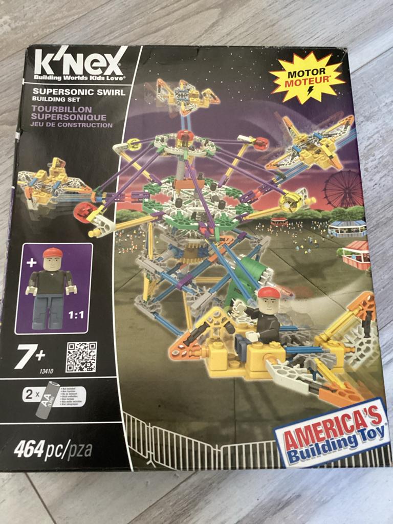 K'NEX Supersonic Swirl Bouwset, Kinderen en Baby's, Ophalen of Verzenden, Gebruikt, K'nex