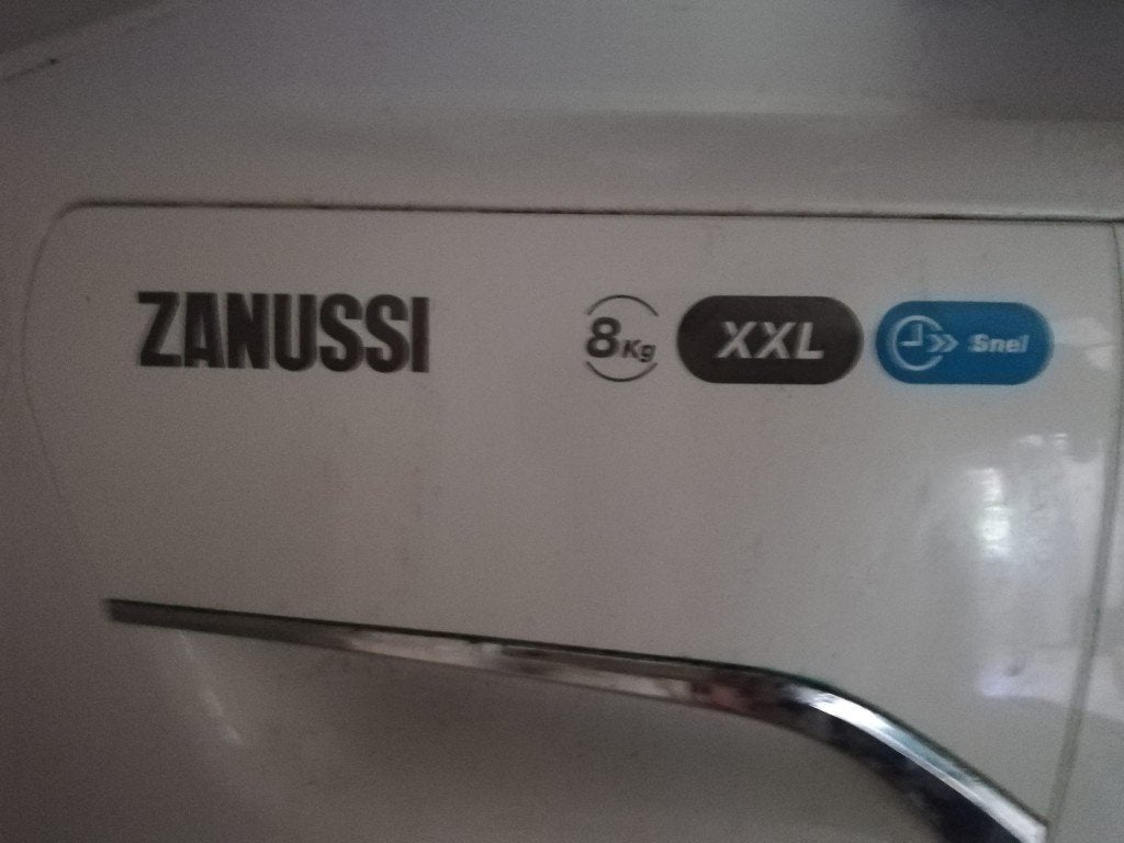 Zanussi XXL Wasmachine – Extra Grote Trommel, Witgoed en Apparatuur, Wasmachines, Ophalen, 1200 tot 1600 toeren, Gebruikt, 8 tot 10 kg