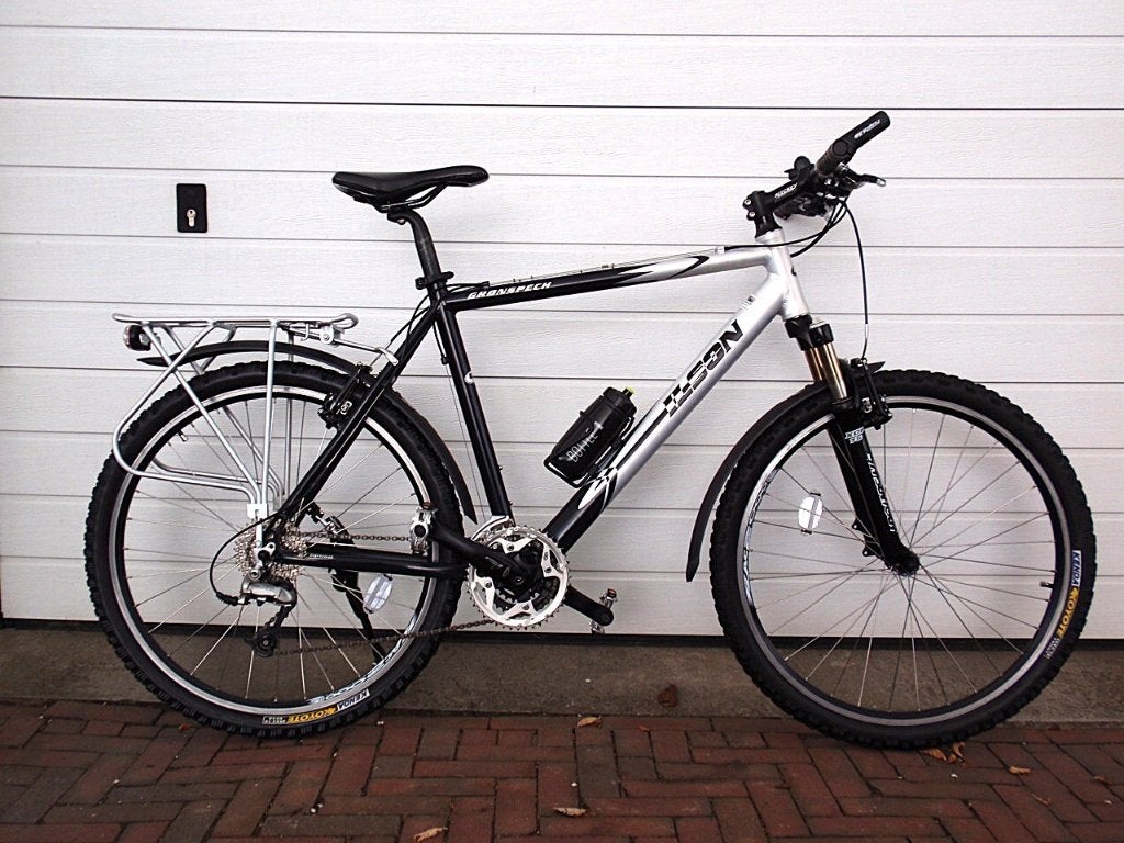 Jongensfiets 26" Mountainbike ATB 54cm frame, Gebruikt, Velgrem, Versnellingen, Ophalen