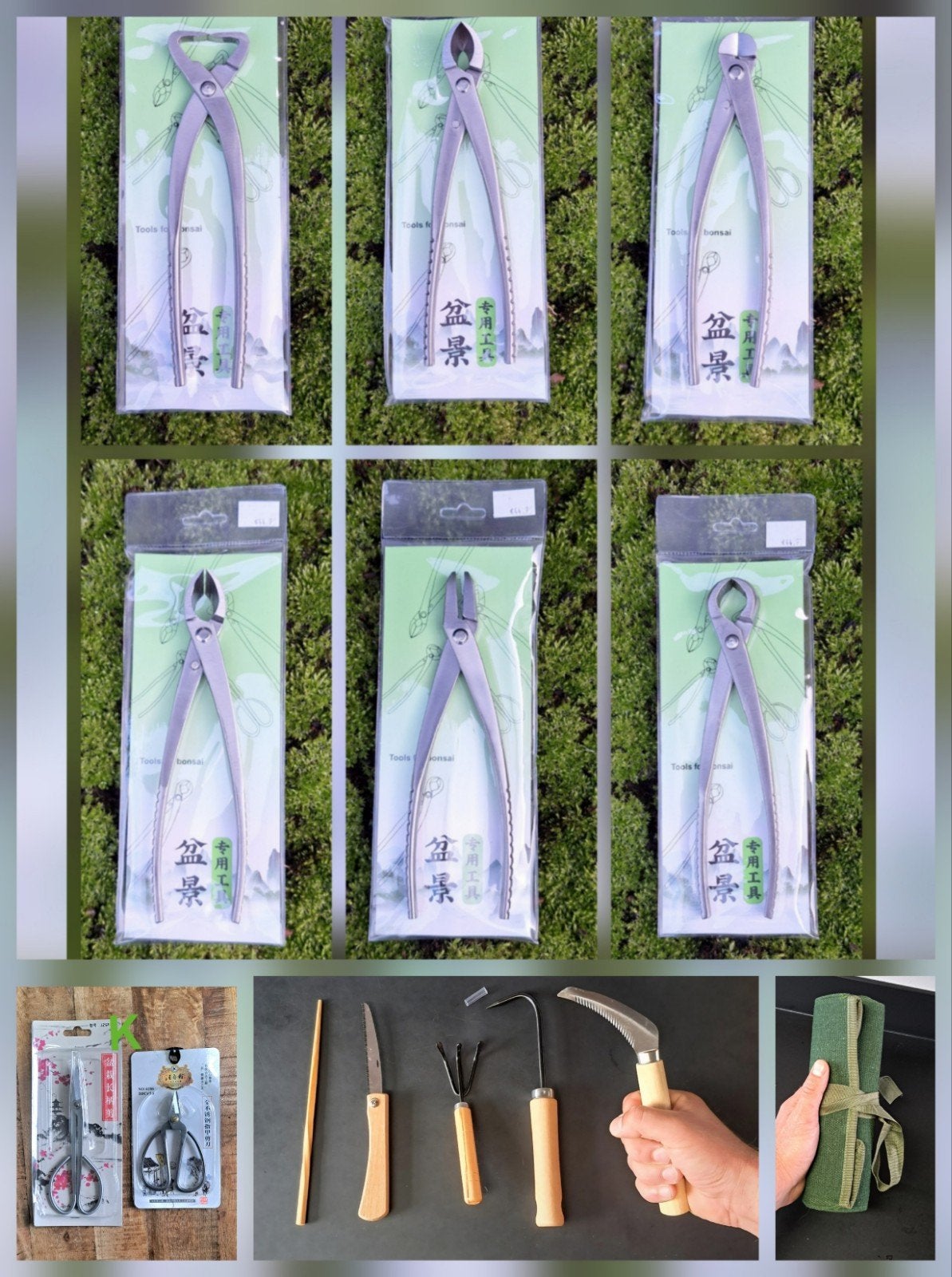 Div. RVS Bonsai Gereedschapsets (Bundels = Korting!), Ophalen of Verzenden, Nieuw, Minder dan 20 mm