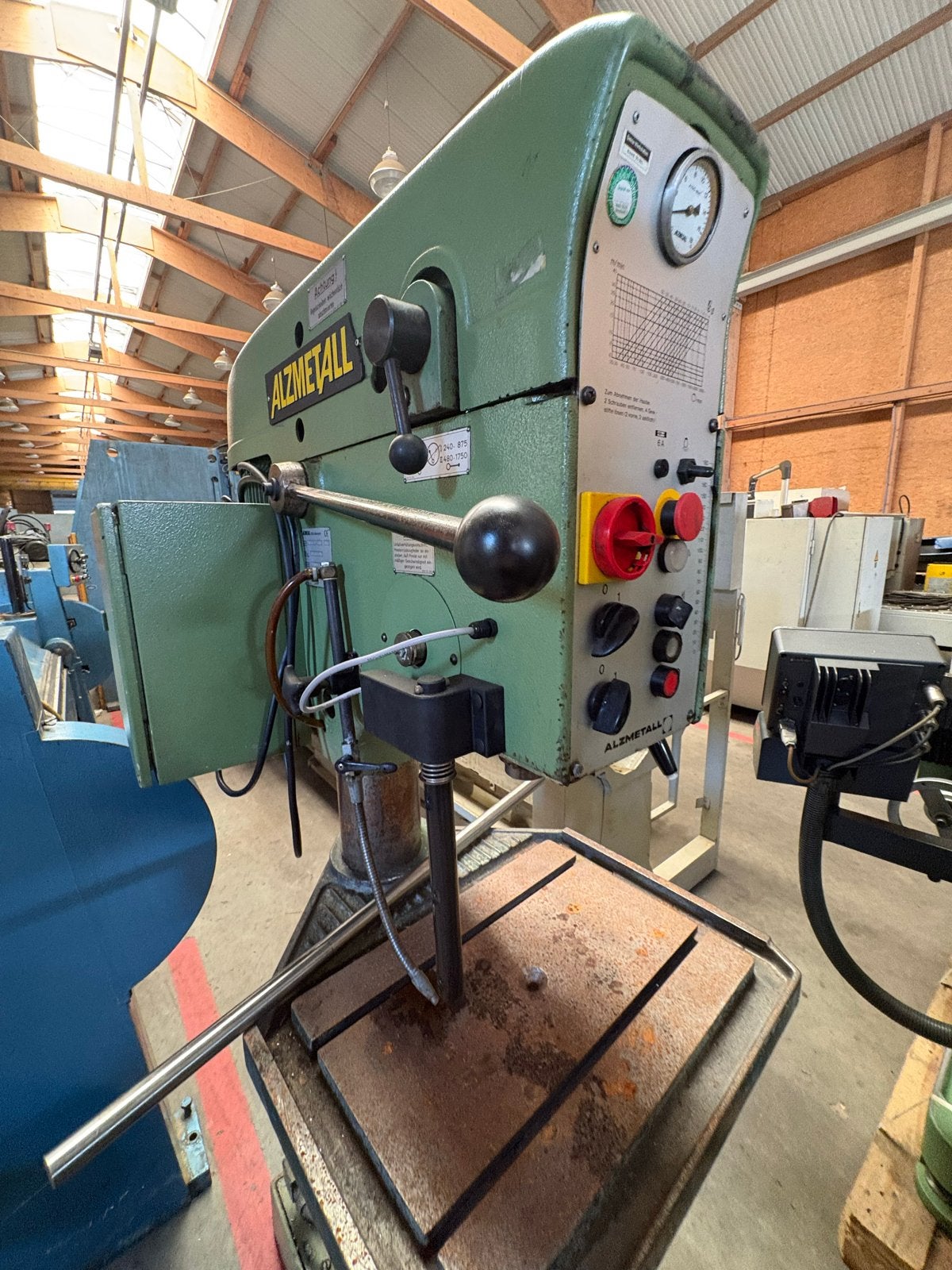 Alzmetall Kolomboormachine AB45S, Ophalen, Gebruikt, 600 watt of meer, Kolomboormachine