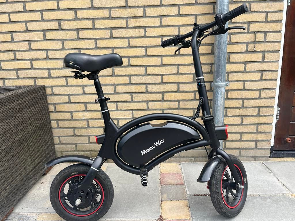 Moovway Elektrische Vouwfiets 20 km/u, Gebruikt, Minder dan 14 inch, Heren, Totaal opvouwbaar