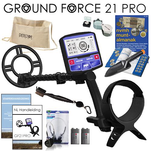 DETECTOR PLAZA: Ground Force 21Pro Metaaldetector Mega-Pack!, Overige merken, Meer dan 30 cm, Nieuw, Ophalen of Verzenden