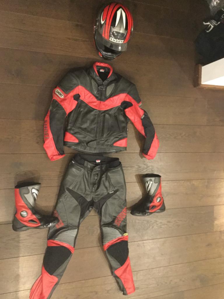 Te koop Motor kleding, Ophalen, Tweedehands, Heren, Combipak