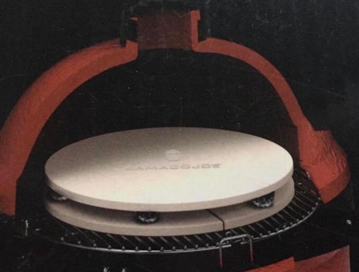 Nieuwe Kamado Joe Classic Pizzasteen 38cm Nieuw in doos, Ophalen of Verzenden, Nieuw