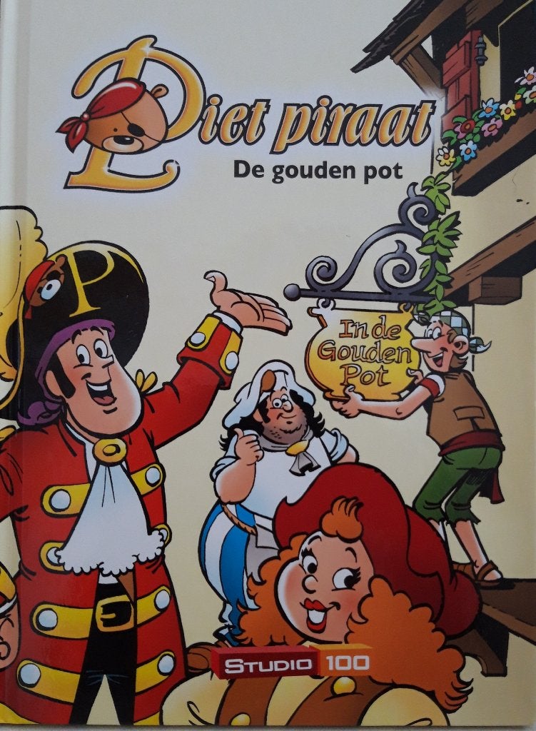 Piet Piraat: De gouden pot (hardcover), Studio 100, Fictie algemeen, Jongen of Meisje, Ophalen of Verzenden