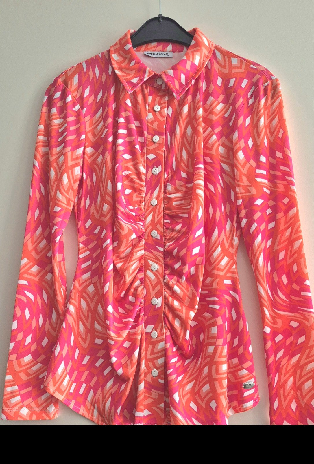 Angelle Milan blouse, Kleding | Dames, Blouses en Tunieken, Zo goed als nieuw, Maat 38/40 (M), Ophalen of Verzenden