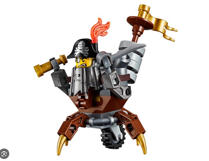 Lego Movie 2 - 30528 Mini Master-Building MetalBeard, Ophalen of Verzenden, Zo goed als nieuw