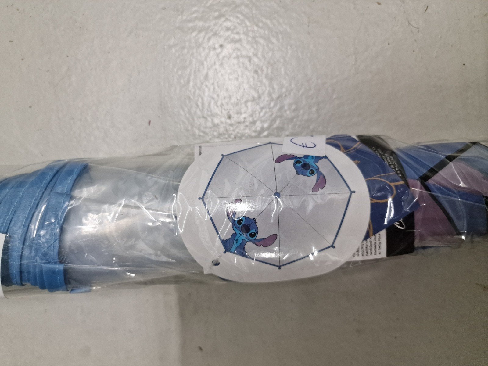Nieuwe Disney Lilo & Stitch Paraplu - Blauw, Ophalen of Verzenden, Nieuw, Blauw