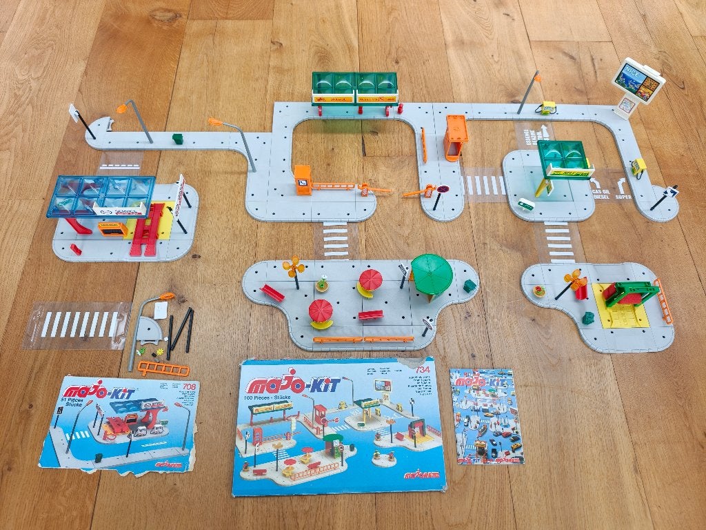 Majo-Kit speelset 708 & 734 voor modelauto's, Kinderen en Baby's, Ophalen of Verzenden, Gebruikt, Overige merken