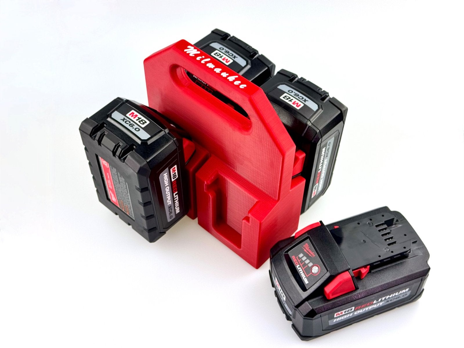 Milwaukee M18 Accu Houder - 3D Geprint, Ophalen of Verzenden, Nieuw