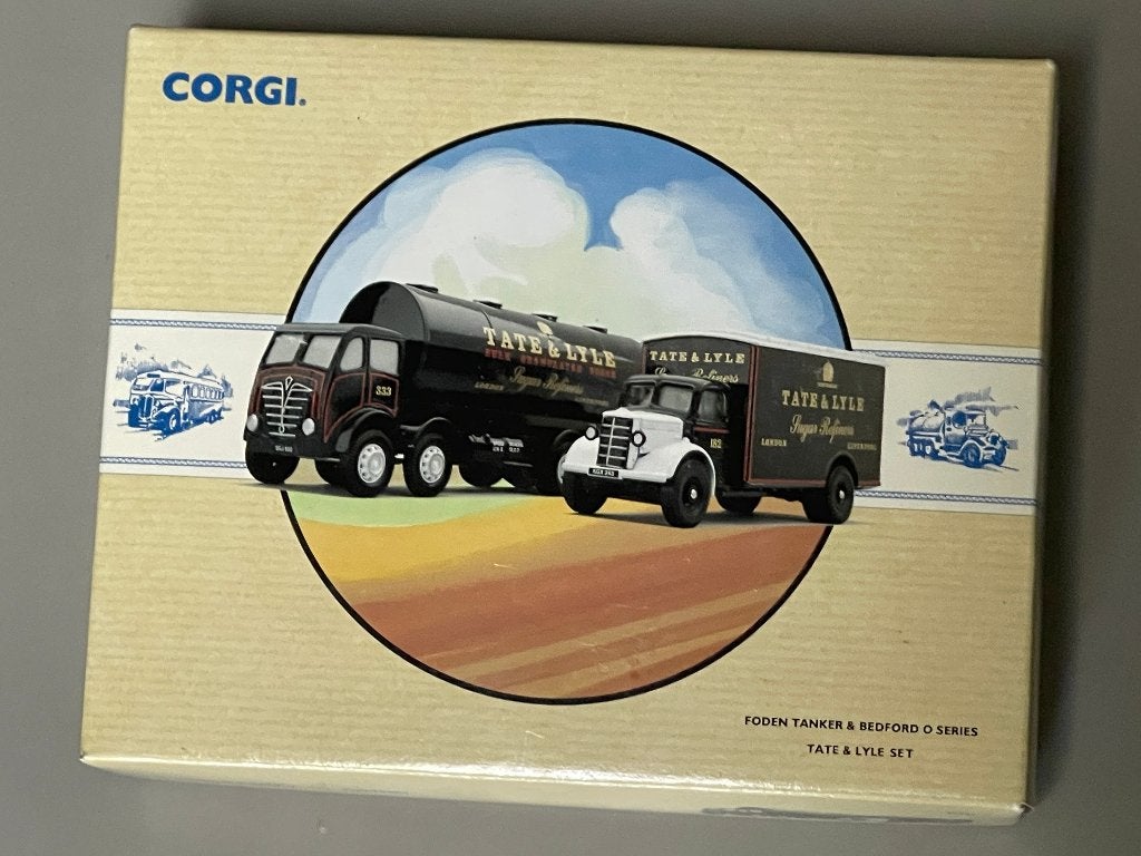 Set Corgi vrachtwagen Foden Tanker & Bedford 0 series, Ophalen of Verzenden, Nieuw, Bus of Vrachtwagen, Corgi