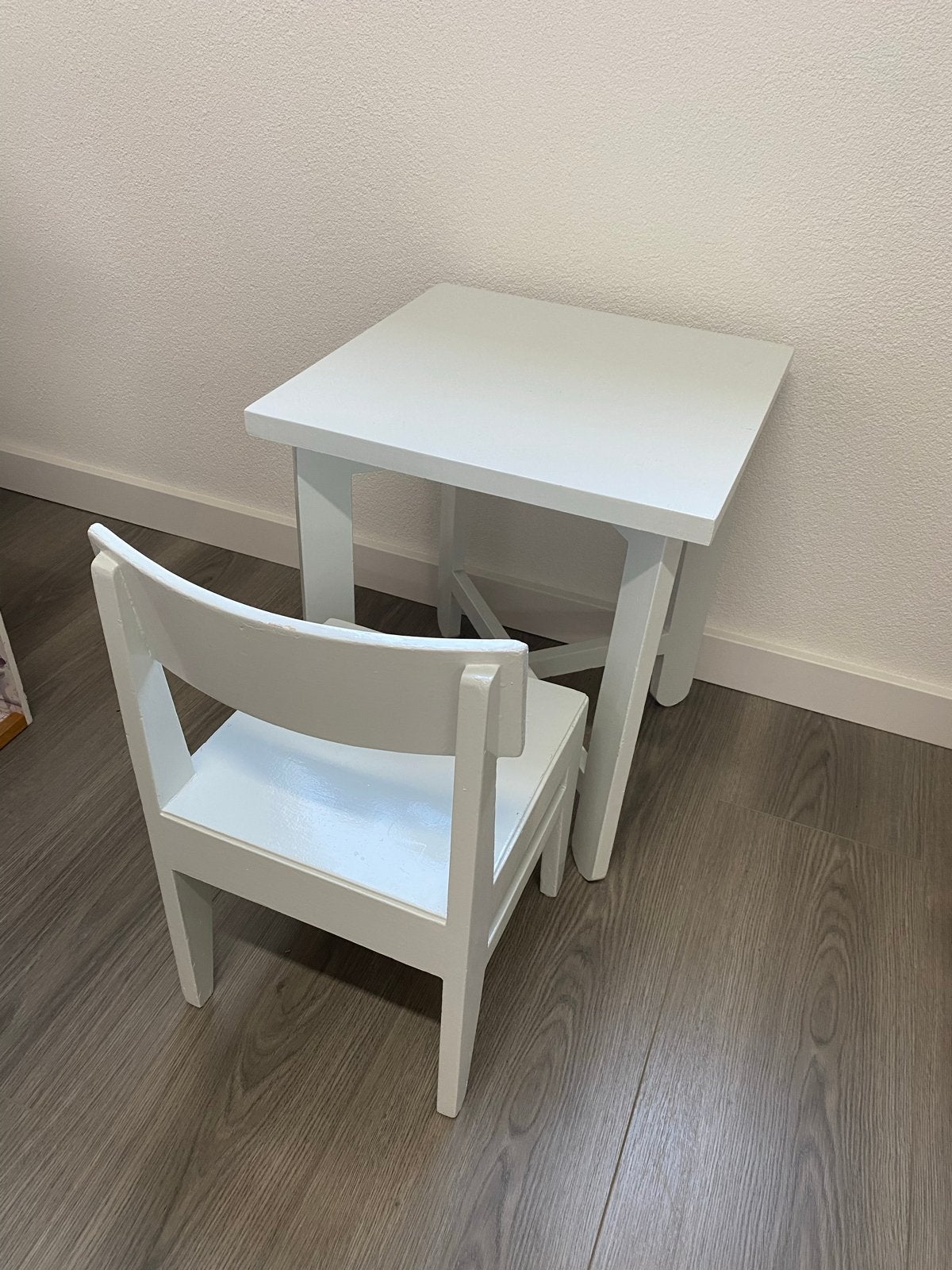 Kinder tafel en stoel set - goede staat, Ophalen, Zo goed als nieuw, Tafel(s) en Stoel(en)