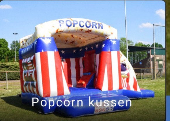 Popcorn springkussen te huur, Ophalen, Zo goed als nieuw, Overige