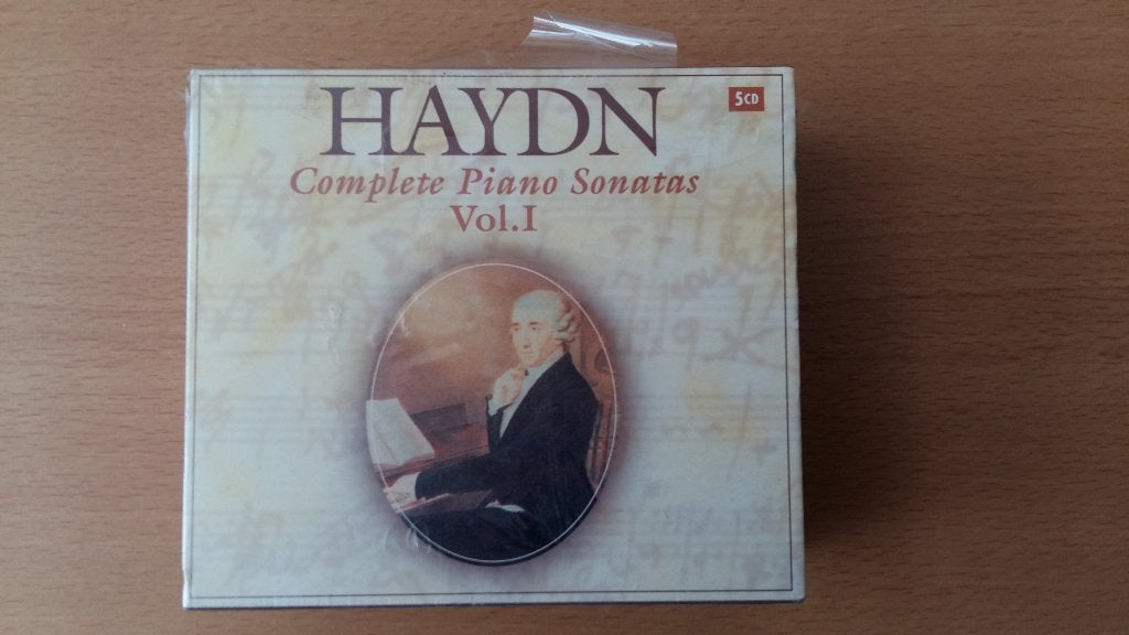 Nieuwe 5 cd box Haydn Complete Piano Sonatas Vol I, Ophalen, Classicisme, Nieuw in verpakking, Overige typen