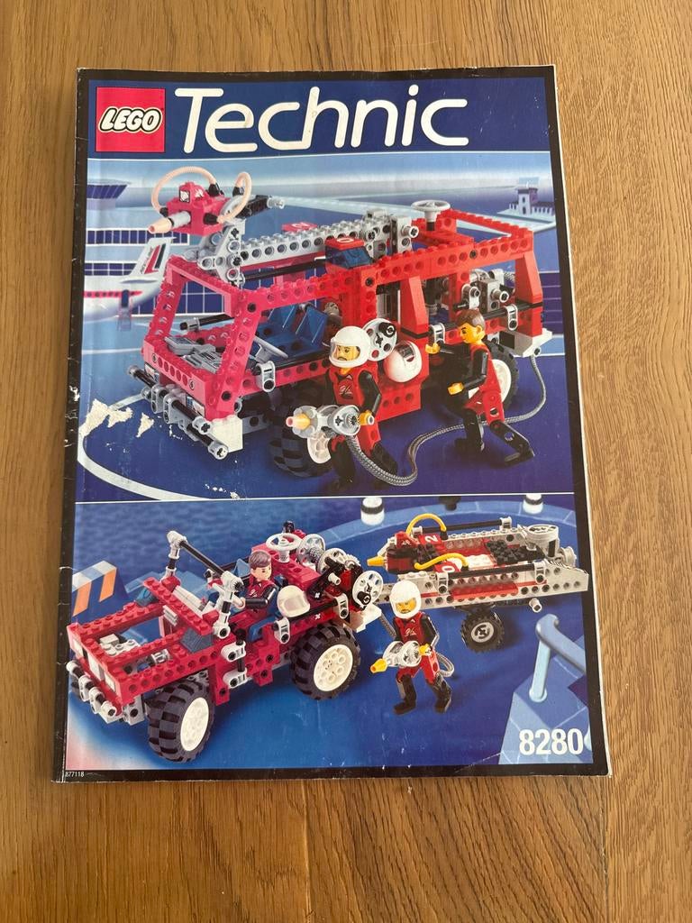 LEGO Technic 8280 Tanker Truck Bouwinstructies, Ophalen of Verzenden, Gebruikt, Overige merken