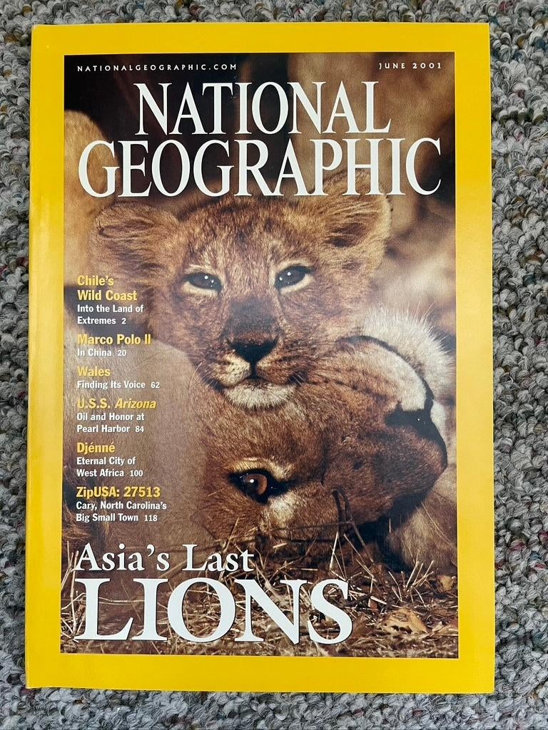 National Geographic Magazine jaargang 2001, Ophalen of Verzenden, Nieuw, Wetenschap en Natuur