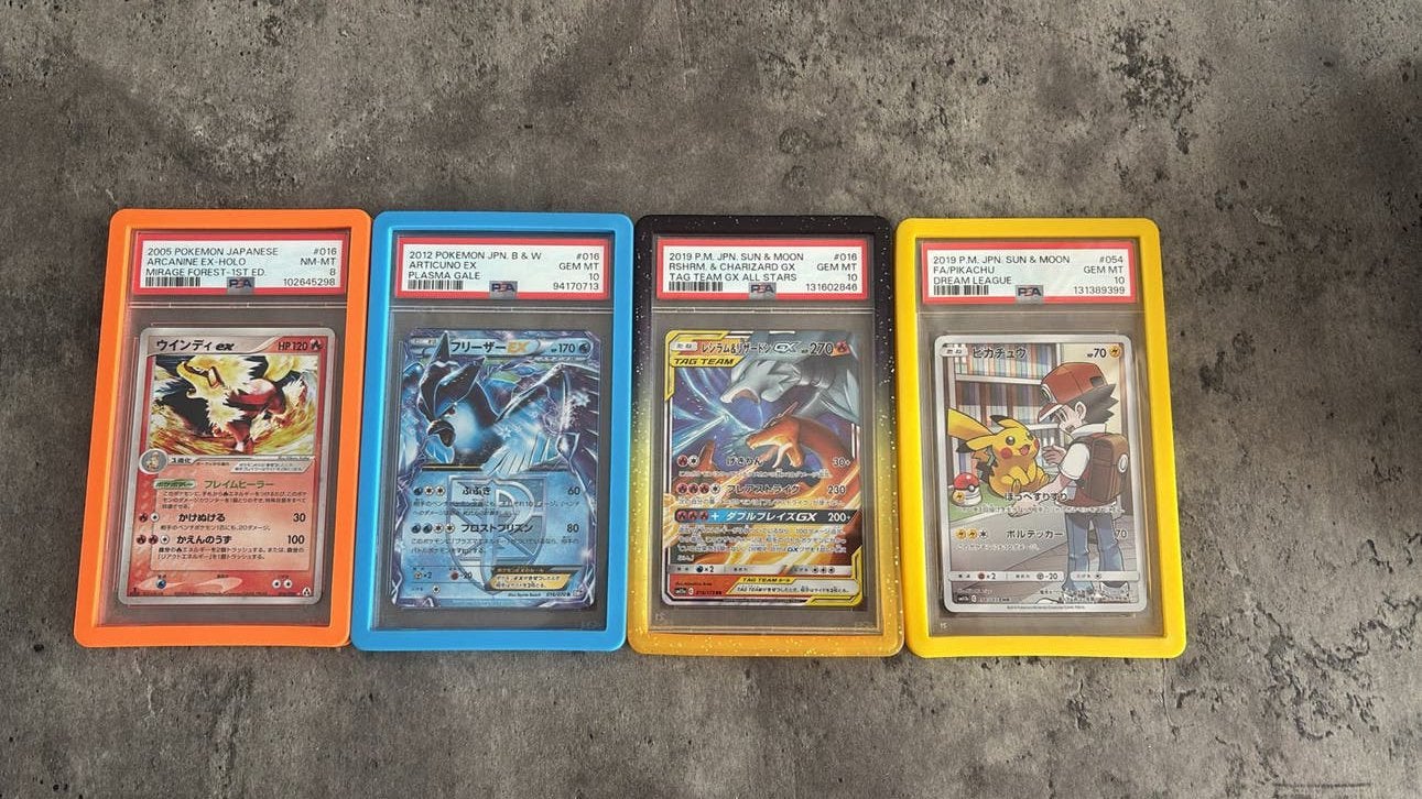PSA graded Pokémon kaarten, Hobby en Vrije tijd, Verzamelkaartspellen | Pokémon, Ophalen of Verzenden, Zo goed als nieuw, Meerdere kaarten