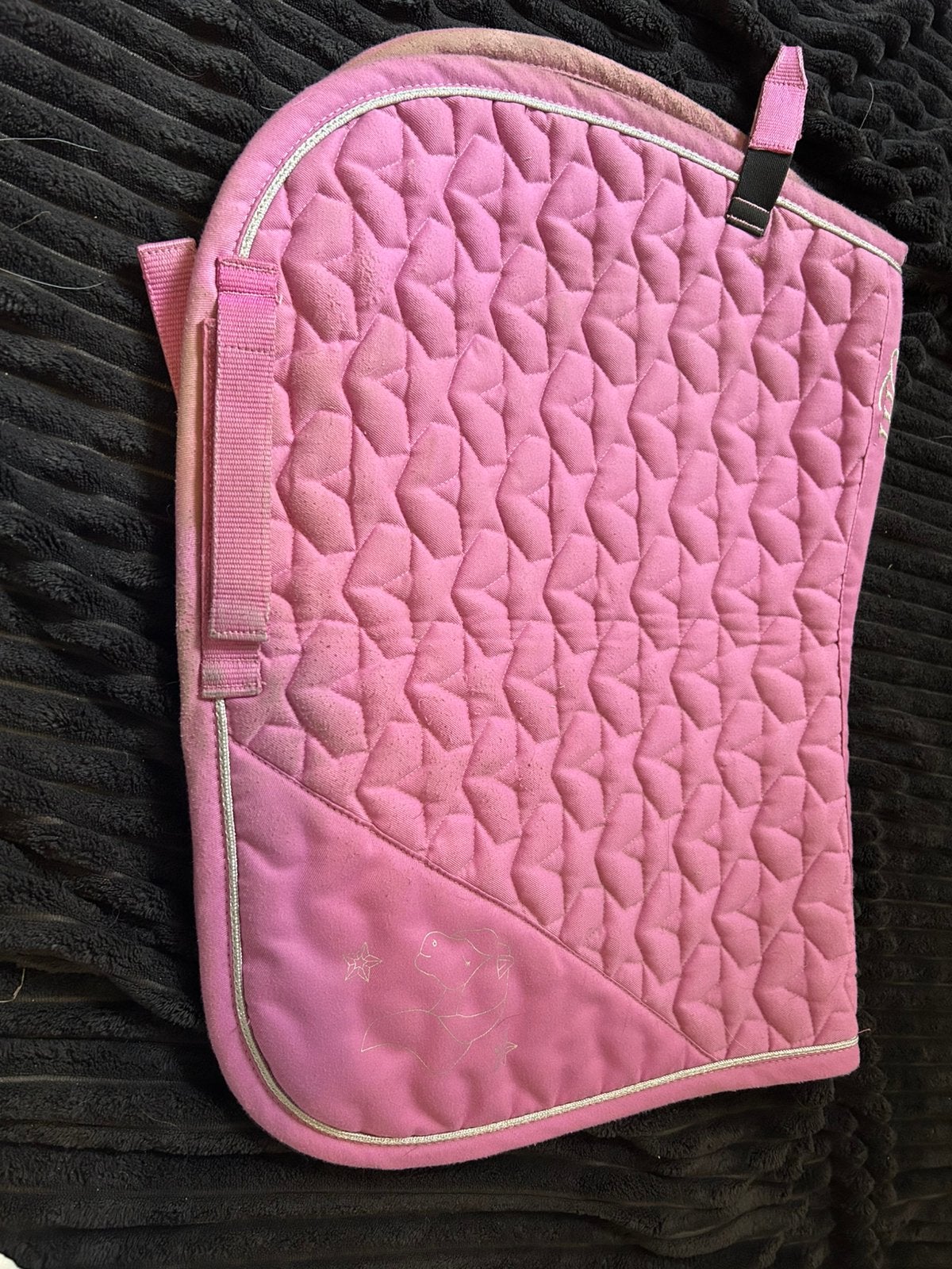 Schattig roze dekje in maat shetlander, Ophalen of Verzenden, Zo goed als nieuw