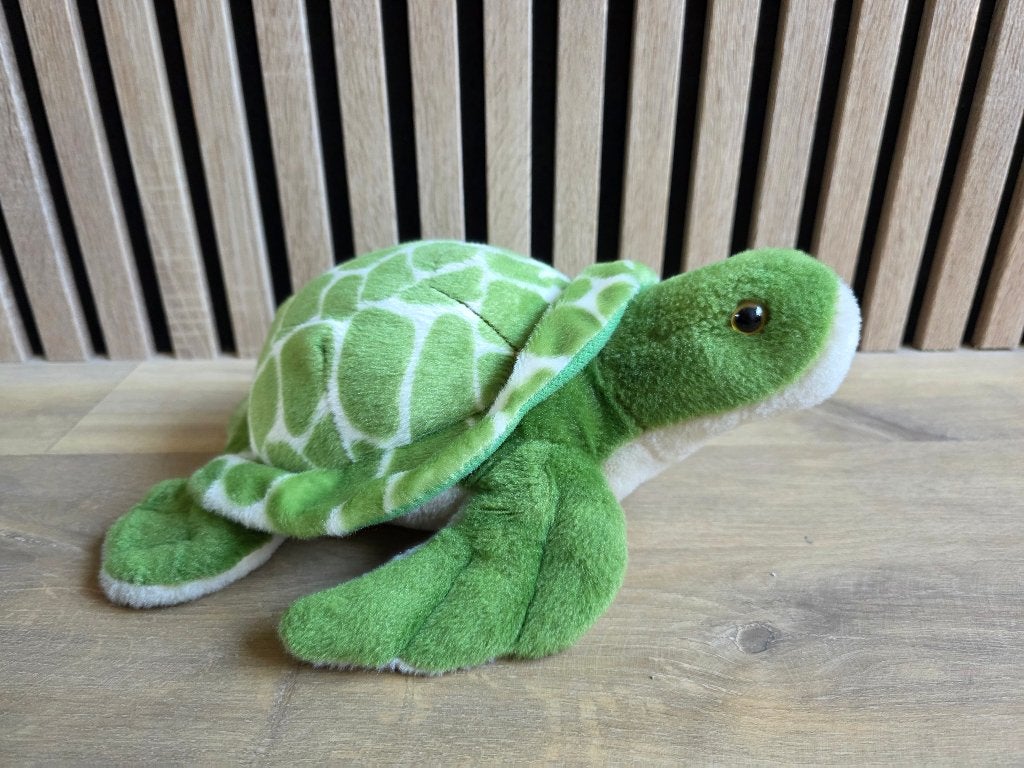 Sam de schildpad knuffel (Freek Vonk), Groen, Overige typen, Ophalen of Verzenden, Zo goed als nieuw
