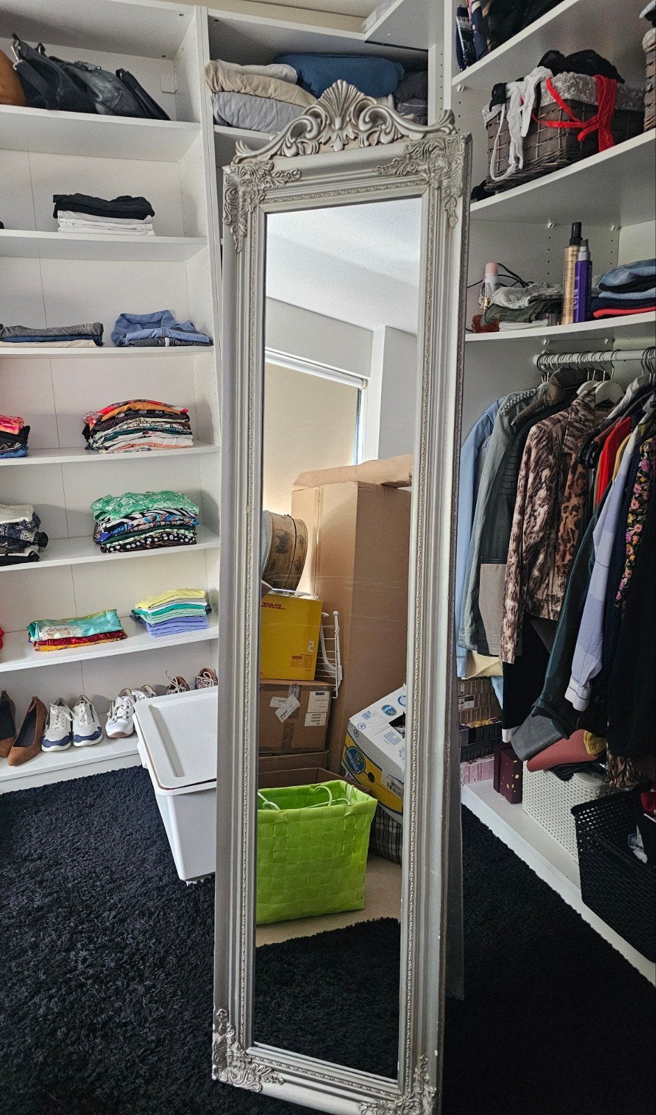 spiegel, Huis en Inrichting, Ophalen, Gebruikt, Rechthoekig, Minder dan 100 cm