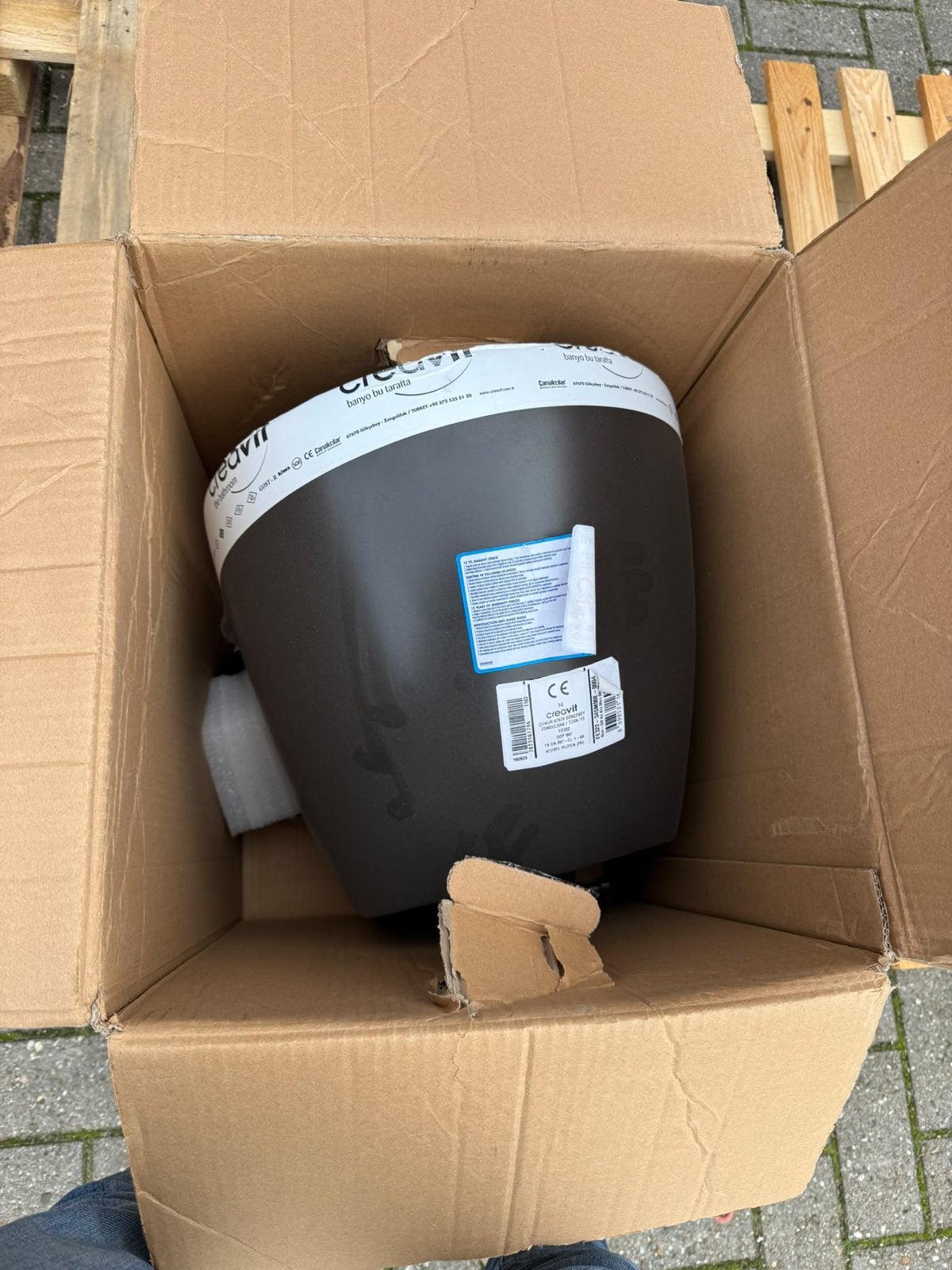 2 stuks Closetpack met bidetfunctie zwart, Ophalen of Verzenden, Nieuw
