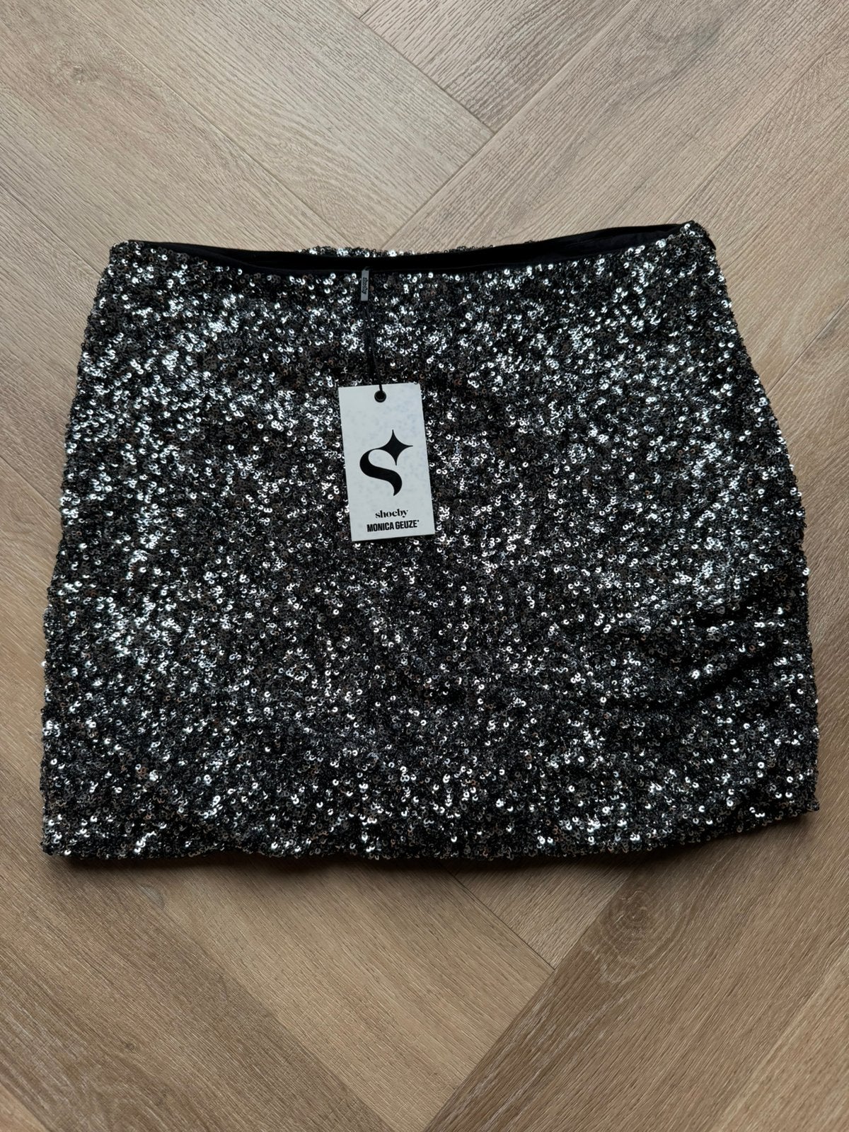 Nieuw Shoeby x Monica Geuze pailletten rok maat S, Nieuw, Ophalen of Verzenden, Maat 36 (S), Boven de knie