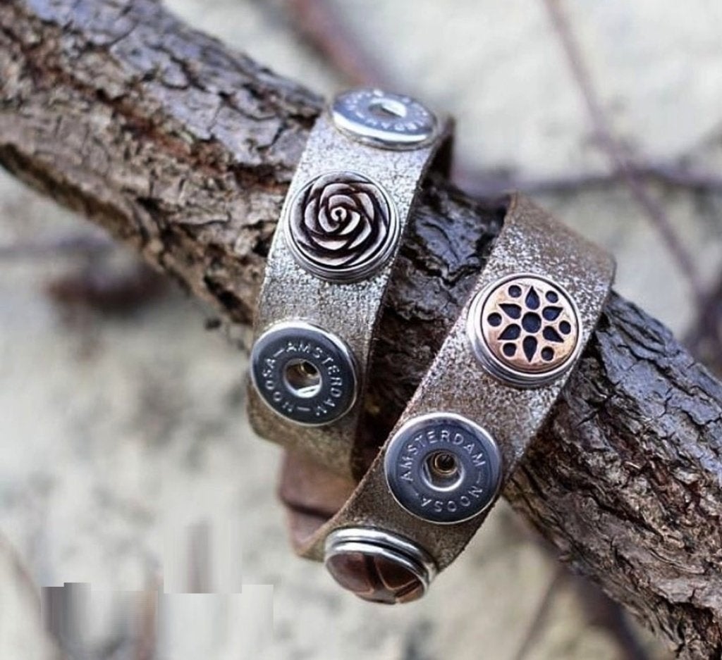 Noosa Amsterdam Originele Dubbele Armband - Lumus Limited, Sieraden, Tassen en Uiterlijk, Verzenden, Nieuw, Goud, Leer