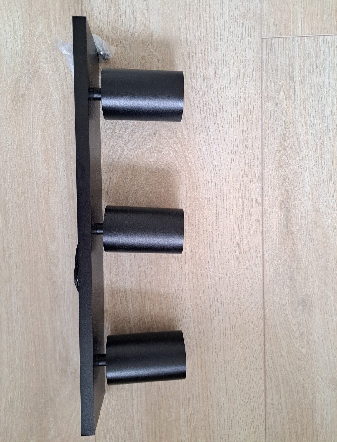 Moderne 3 spots, zwart (nieuwprijs €160), Ophalen of Verzenden, Zo goed als nieuw