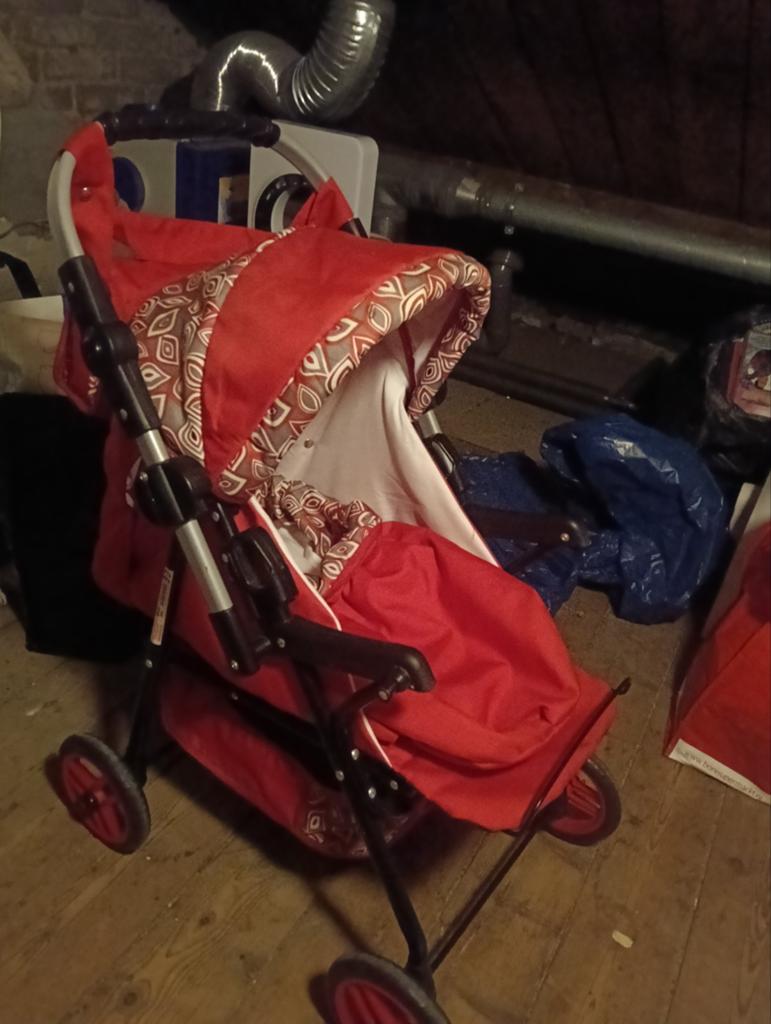 Poppenwagen in zeer goede staat, Kinderen en Baby's, Speelgoed | Poppen, Ophalen, Zo goed als nieuw, Overige typen