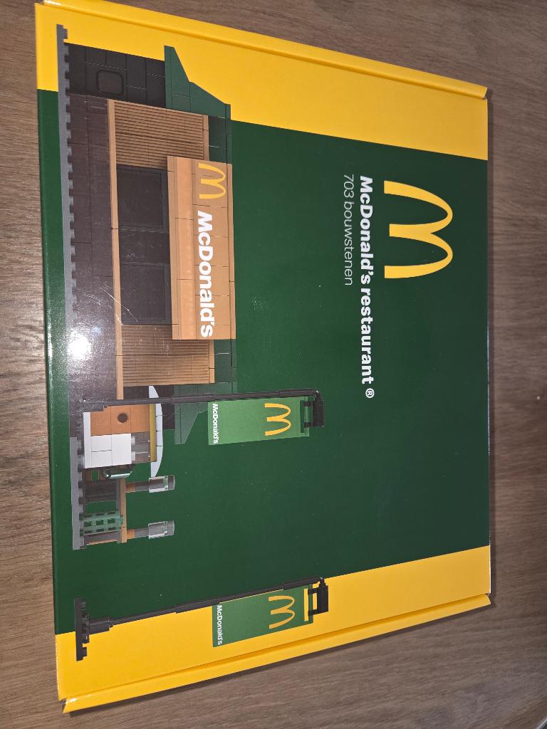 McDonald’s Restaurant Bouwset – 703 onderdelen – Nieuw, Verzamelen, Speelgoed, Ophalen, Nieuw