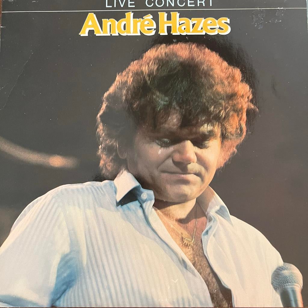 LP André Hazes - Live Concert (Vinyl), Cd's en Dvd's, Vinyl | Nederlandstalig, Ophalen of Verzenden, Gebruikt