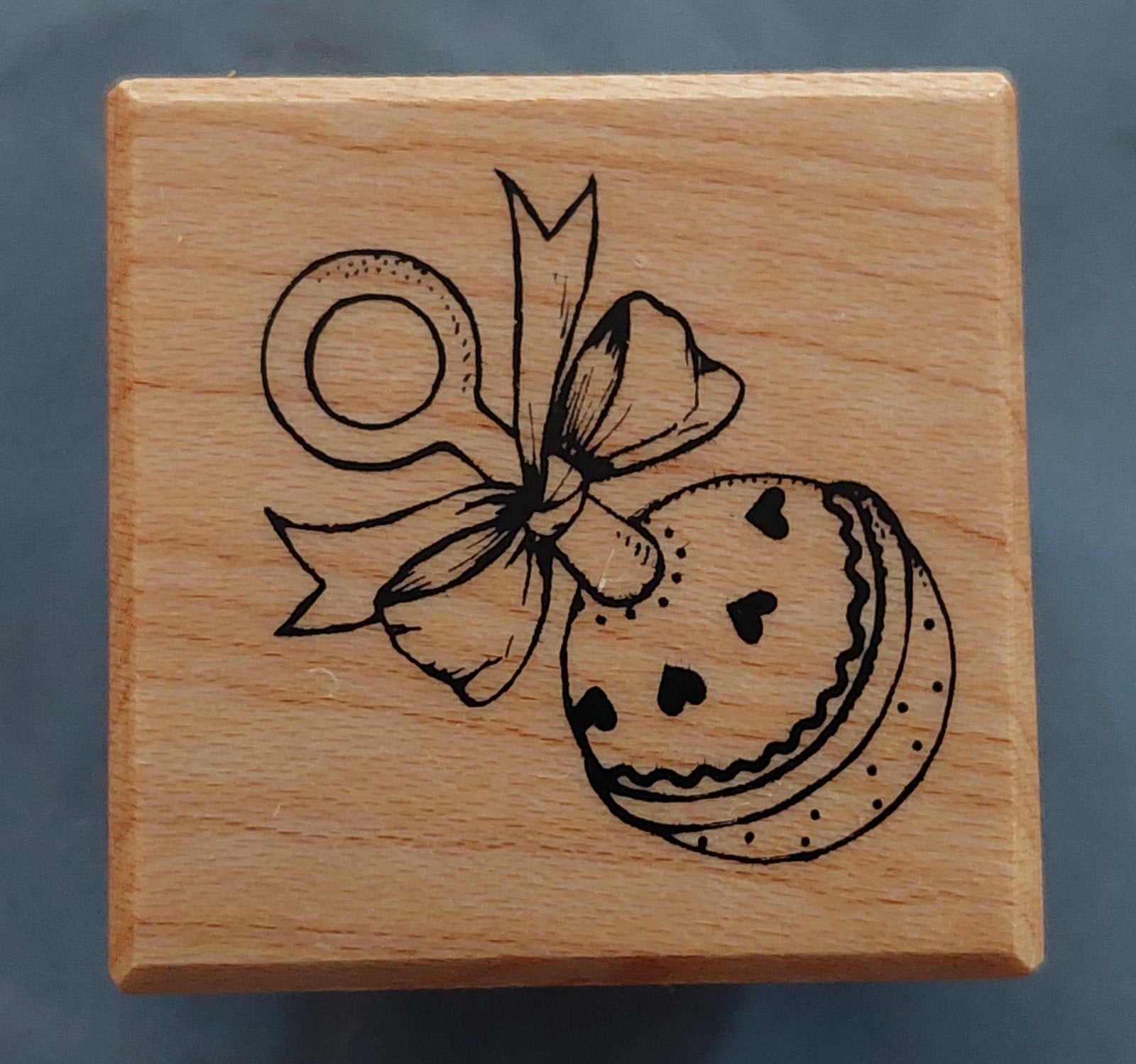Houten stempel - Rammelaar, Ophalen of Verzenden, Nieuw, Houten stempel
